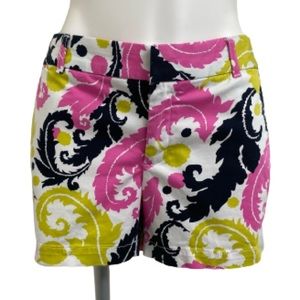 Banana Republic + Milly collab collection multicolored shorts size 8